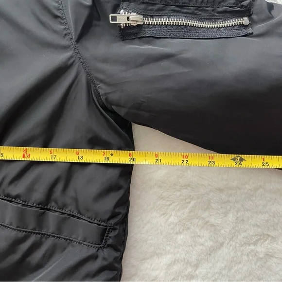 MCGUIRE Bomber Shell Nylon Quilted Lined Jacket Sz M* - Picture 7 of 15
